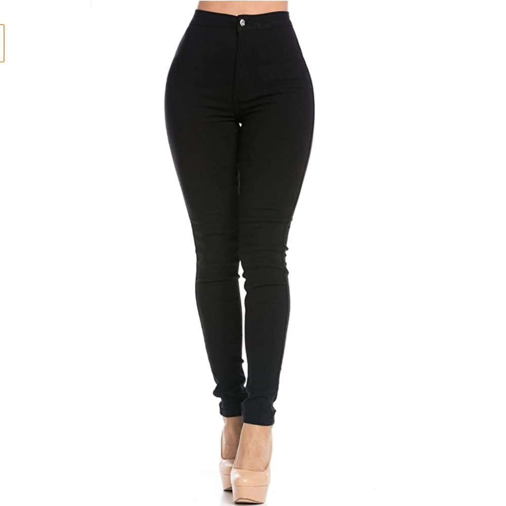 Super High Waisted Stretchy Skinny Jeans